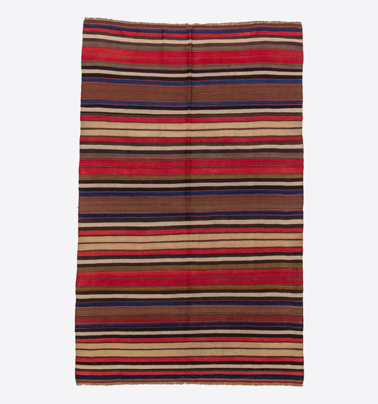 A Shirvan Stripe Kilim Rugs, Striped Kilim Rug