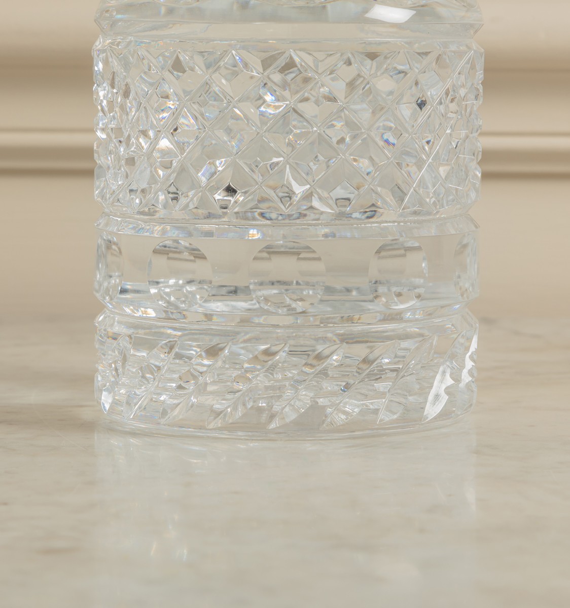 Pair of cut glass magnum decanters | Robert Kime Ltd | Antiques