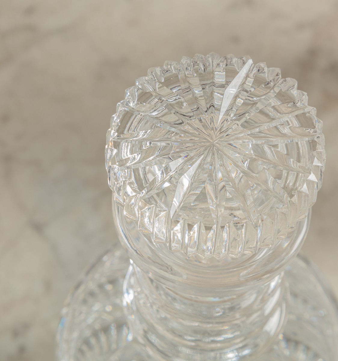 Pair of cut glass magnum decanters | Robert Kime Ltd | Antiques