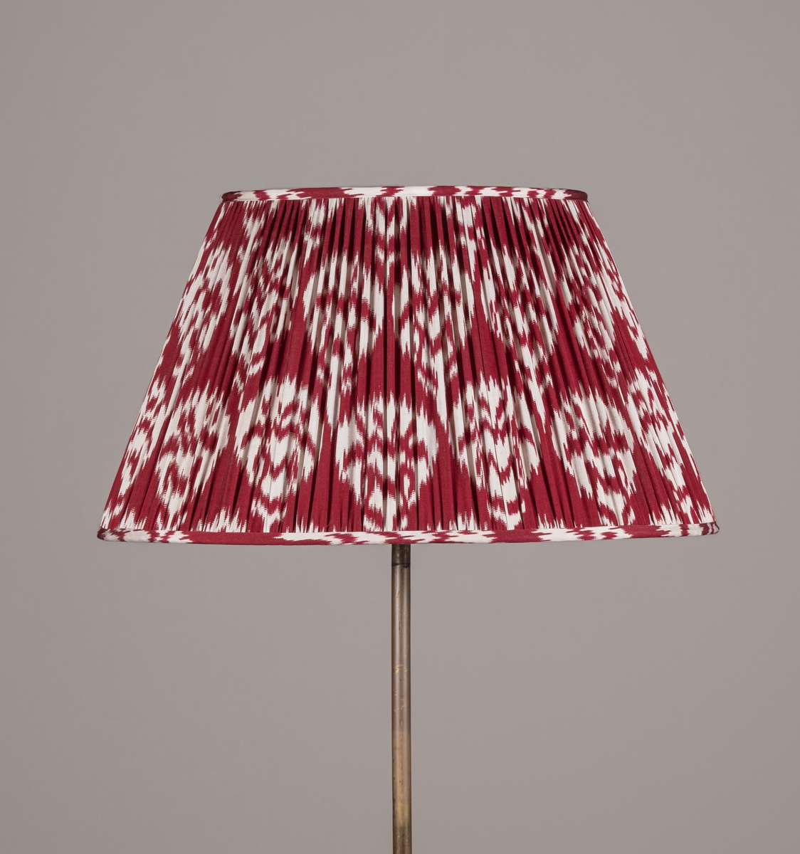 24" Ikat Shade - Red Carnation