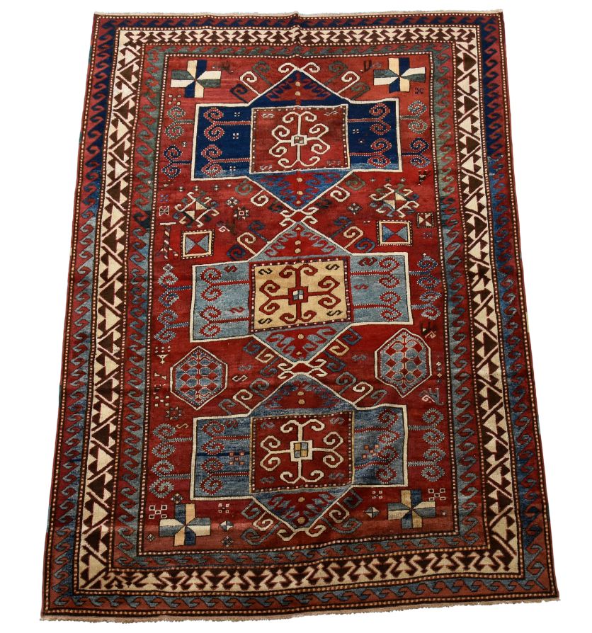 A Caucasian Carpet, Circa 1840 Rugs Antiques Robert Kime Ltd.
