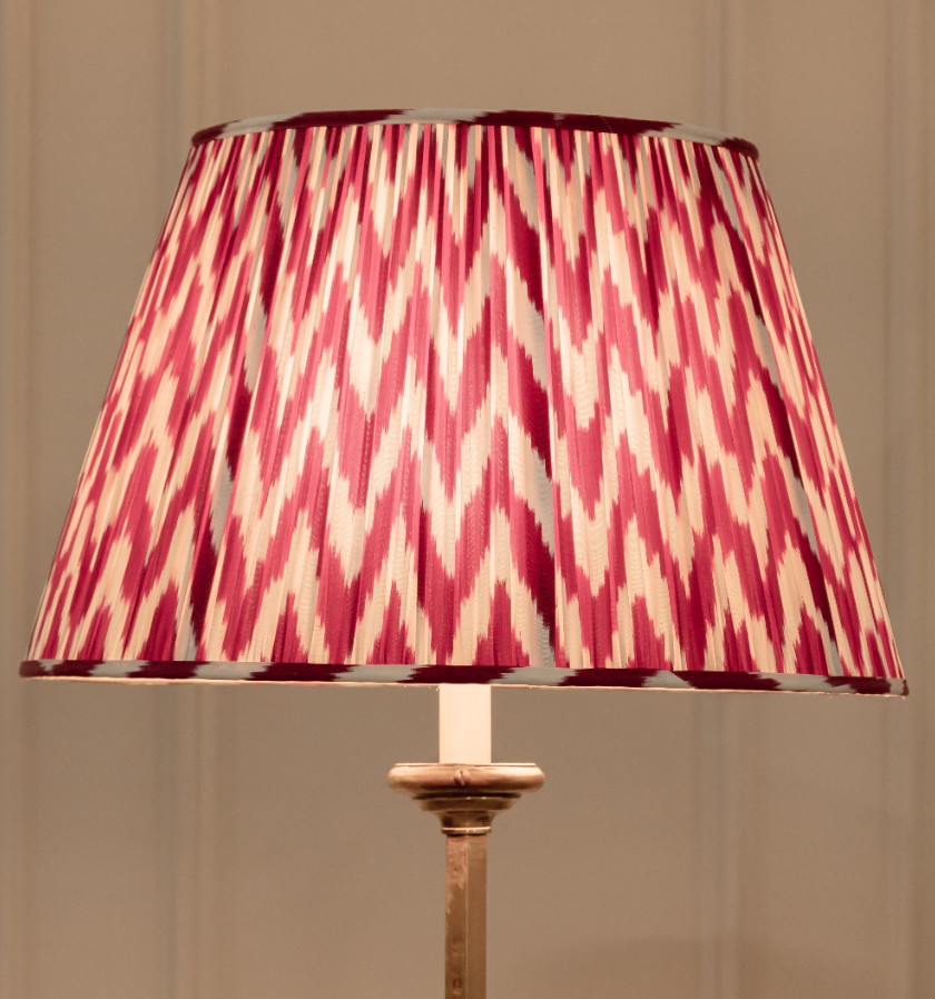 22" Kasan Ikat Fabric Lampshade 22" Kasan Ikat Fabric Lampshade