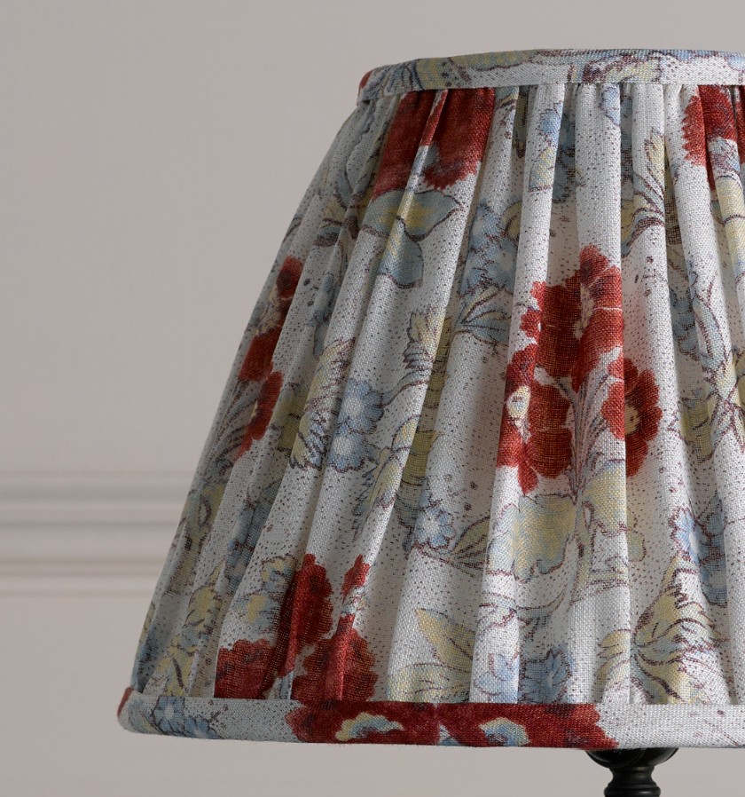 10" RK Fabric Shade - Banon Red 10" RK Fabric Shade - Banon Red